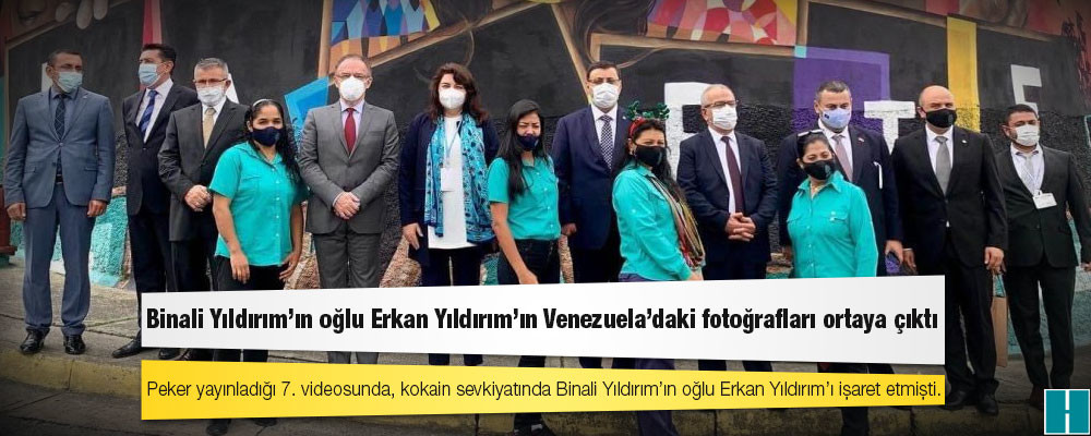 Binali Yıldırım’ın oğlu Erkan Yıldırım’ın Venezuela’daki fotoğrafları ortaya çıktı