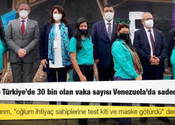Binali Yıldırım, "oğlum ihtiyaç sahiplerine test kiti ve maske götürdü" demişti: O tarihte Türkiye'de 30 bin olan vaka sayısı Venezuela'da sadece 360