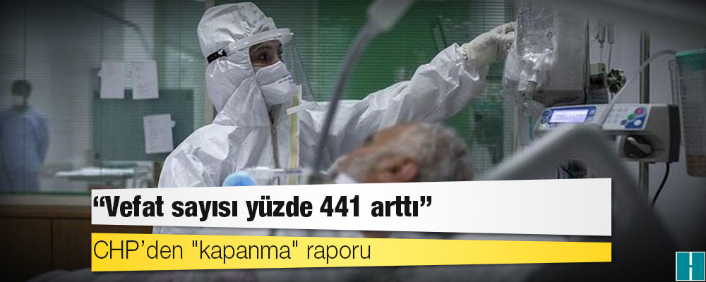 CHP’den "kapanma" raporu: Vefat sayısı yüzde 441 arttı