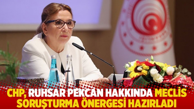 CHP, Ruhsar Pekcan hakkında meclis soruşturma önergesi hazırladı