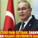 CHP Sözcüsü Faik Öztrak: Saray hesabı ödemeden masayı devirmeye kalkmasın