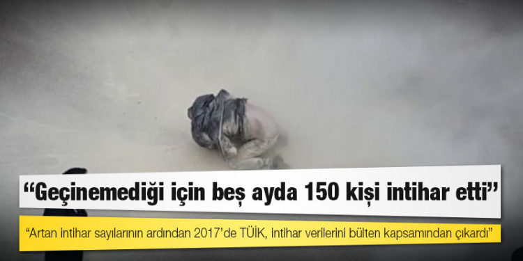 CHP raporu: Geçinemediği için beş ayda 150 kişi intihar etti