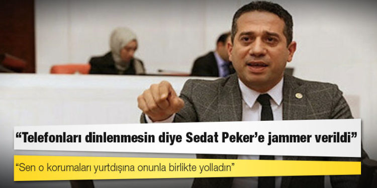 CHP'li Ali Mahir Başarır: Telefonları dinlenmesin diye Sedat Peker'e jammer verildi