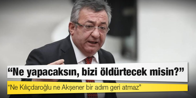 CHP'li Altay'dan Erdoğan'ın Akşener'e yönelik sözlerine tepki: Ne yapacaksın, bizi öldürtecek misin? Ne Kılıçdaroğlu ne Akşener bir adım geri atmaz