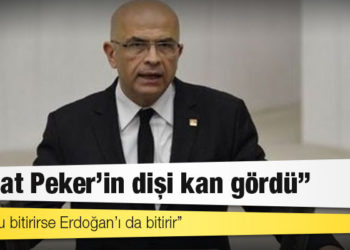 CHP'li Berberoğlu: Sedat Peker’in dişi kan gördü, Soylu’yu bitirirse Erdoğan’ı da bitirir