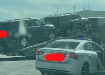 CHP'li Tanal, TIR ile taşınan koruma ara&ccedil;larını paylaştı