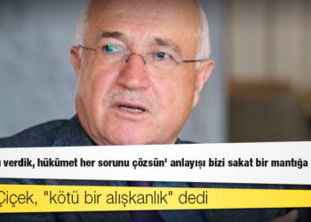 Cemil Çiçek, "kötü bir alışkanlık" dedi: 'Oyumuzu verdik, hükümet her sorunu çözsün' anlayışı bizi sakat bir mantığa götürür