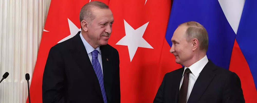 Cumhurbaşkanı Erdoğan, Rusya Devlet Başkanı Putin ile Filistin'i görüştü