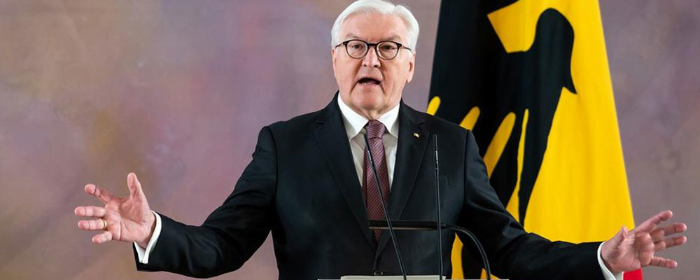 Cumhurbaşkanı Steinmeier ikinci görev dönemi için aday