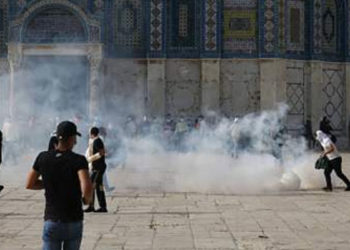 Cumhurbaşkanı Erdoğan, Mescid-i Aksa'daki olayları Filistinli liderler görüştü