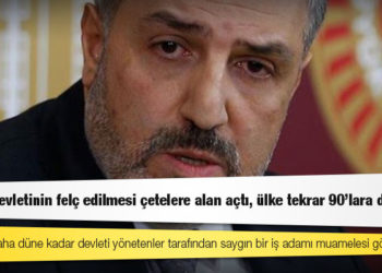 DEVA Parti'li Yeneroğlu: Hukuk devletinin felç edilmesi çetelere alan açtı, ülke tekrar 90'lara döndü