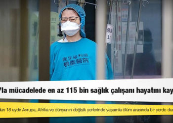 DSÖ: Covid-19'la mücadelede en az 115 bin sağlık çalışanı hayatını kaybetti