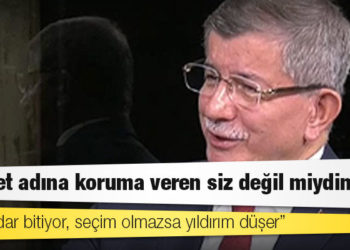 Davutoğlu: Sedat Peker'e devlet adına koruma veren siz değil miydiniz; bu iktidar bitiyor, seçim olmazsa yıldırım düşer!