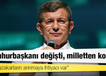 Davutoğlu: Süleyman Soylu, 'Bu devlete karşı yapılan bir saldırıdır' diyor, sana bir soru soruluyor, sen ona cevap ver