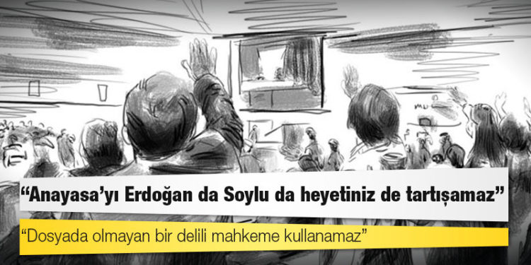 Demirtaş'tan mahkeme heyetine: AİHM kararının resmî çevirisi hâlâ dosyada yok, A Haber’den, ATV’den mi dinlediniz de atıf yaptınız?
