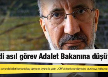 Dilipak: Bu rezil sürecin sonunda birileri tavşana kaç tazıya tut oyunu ile yarın UCM'de sanık sandalyesine oturtmaya kalkarsa ne yapacağız!