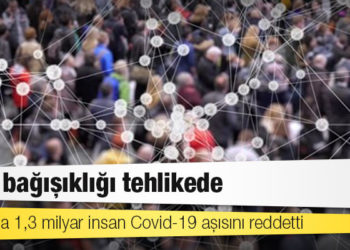 Dünyada 1,3 milyar insan Covid-19 aşısını reddetti: Sürü bağışıklığı tehlikede