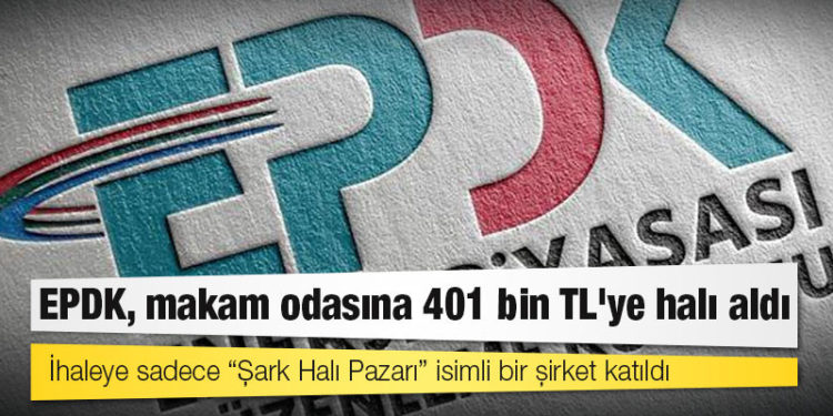 EPDK, makam odasına 401 bin TL'ye halı aldı