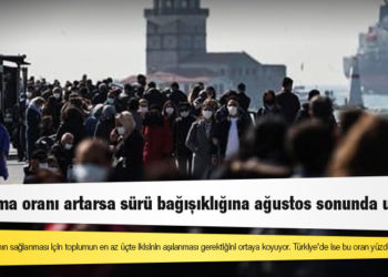 Enfeksiyon hastalıkları uzmanı Doç. Dr. Ümit Savaşçı: Aşılanma oranı artarsa sürü bağışıklığına ağustos sonunda ulaşılır