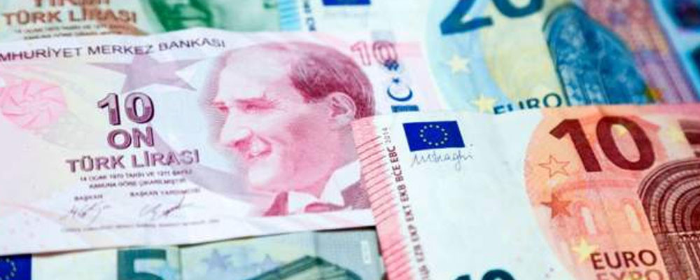 Euro/TL kuru 10,32'ye kadar çıkarak tarihi rekorunu kırdı