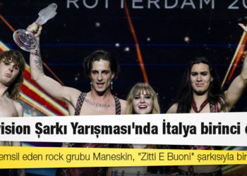 Eurovision Şarkı Yarışması'nda İtalya birinci oldu