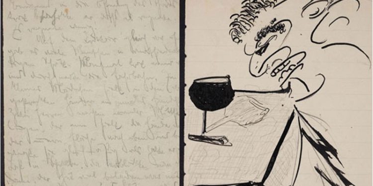 Franz Kafka'nın el yazmalarından oluşan koleksiyon internette yayınlandı