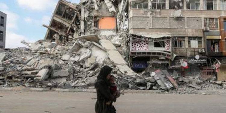 Gazze’de yaşayan Rama Abu Rahmer: İsrail bombardımanı sonucu binalar yıkıldı, aileler öldü