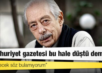 Genco Erkal'dan Soylu'nun "terör manşetleri" açıklamasına katılan Cumhuriyet yönetimine: Utanç verici, Cumhuriyet gazetesi bu hale düştü demek