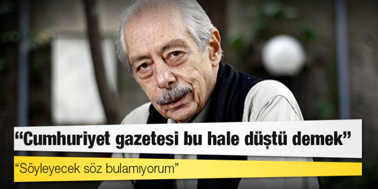Genco Erkal'dan Soylu'nun "terör manşetleri" açıklamasına katılan Cumhuriyet yönetimine: Utanç verici, Cumhuriyet gazetesi bu hale düştü demek
