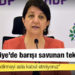 HDP Eş Genel Başkanı Pervin Buldan: Katliamların talimatını Mehmet Ağar ve Tansu Çiller verdi