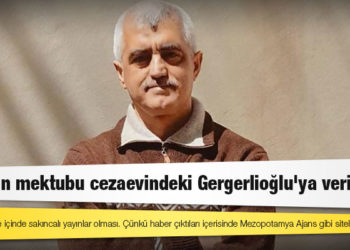 HDP'nin mektubu cezaevindeki Gergerlioğlu'ya verilmedi