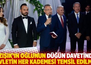 Hadi Özışık'ın oğlunun düğün davetinde devletin her kademesi temsil edilmiş!