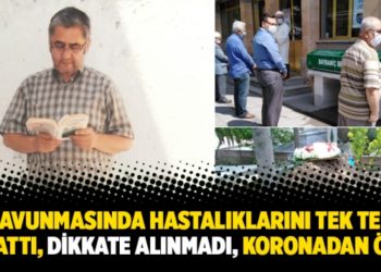 Halil Şimşek savunmasında hastalıklarını tek tek anlattı, dikkate alınmadı, koronadan &ouml;ld&uuml;