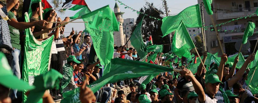 Hamas bayrağının Almanya'da yasaklanması talebi