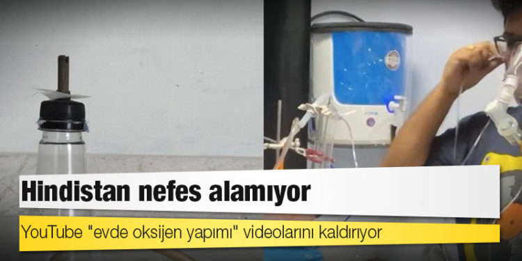 Hindistan nefes alamıyor: YouTube "evde oksijen yapımı" videolarını kaldırıyor