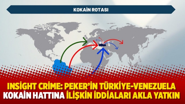 Insight Crime: Peker’in Türkiye-Venezuela kokain hattına ilişkin iddiaları akla yatkın