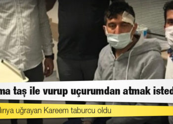 Irkçı saldırıya uğrayan Kareem taburcu oldu: "Kafama taş ile vurup uçurumdan atmak istediler"