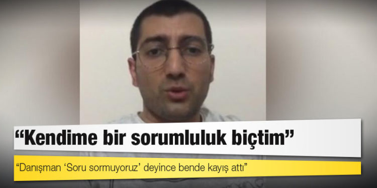 Kovulan AA muhabiri: Danışman ‘Soru sormuyoruz’ deyince bende kayış attı