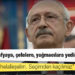 Kılıçdaroğlu: Türkiye’yi mafyaya, çetelere, yağmacılara yedirmeyeceğiz