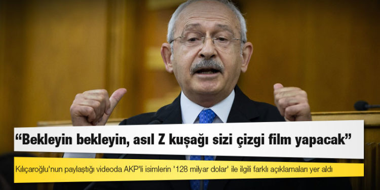 Kılıçdaroğlu'ndan AKP'ye: Bekleyin bekleyin, asıl Z kuşağı sizi çizgi film yapacak
