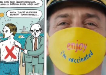 LeMan’dan ‘keyfine bak! ben aşılandım’ karikatürü