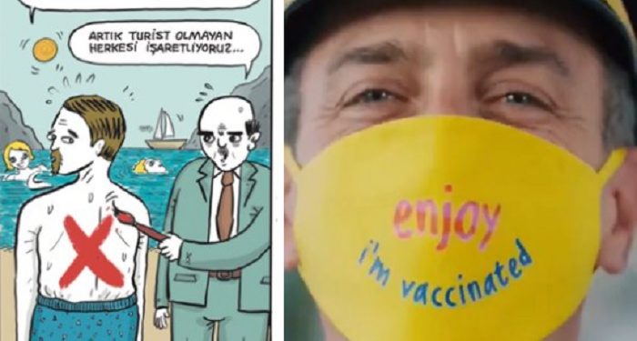 LeMan’dan ‘keyfine bak! ben aşılandım’ karikatürü