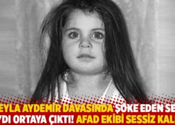 Leyla Aydemir davasında şoke eden ses kaydı ortaya &ccedil;ıktı! AFAD ekibi sessiz kalmış