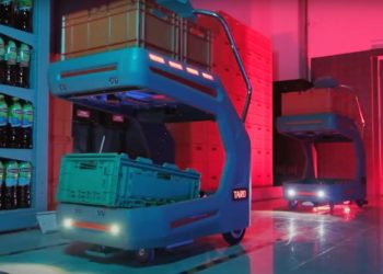 Online siparişlerdeki ürün toplama hızını 5 kat artıran ROBOT TARO kullanımda