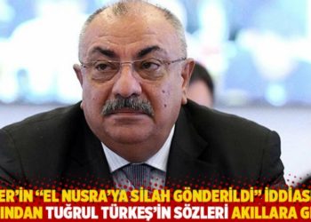 Peker'in 'El Nusra'ya silah g&ouml;nderildi' iddiasının ardından Tuğrul T&uuml;rkeş'in s&ouml;zleri akıllara geldi