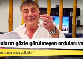 Peker’den soru yorumu: Doğruların gözle görülmeyen orduları vardır