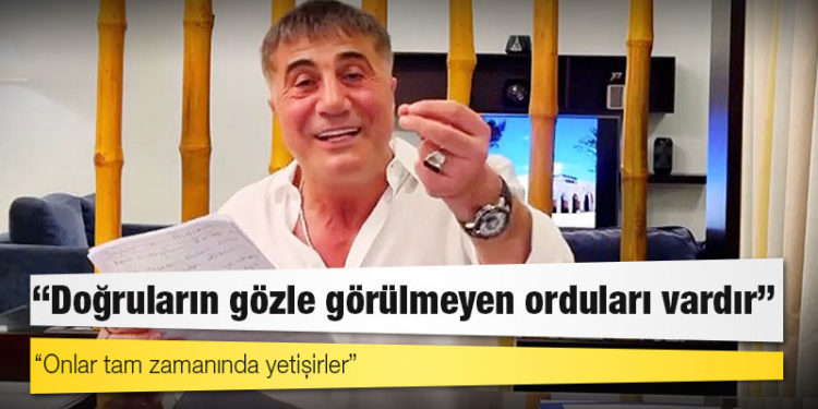 Peker’den soru yorumu: Doğruların gözle görülmeyen orduları vardır