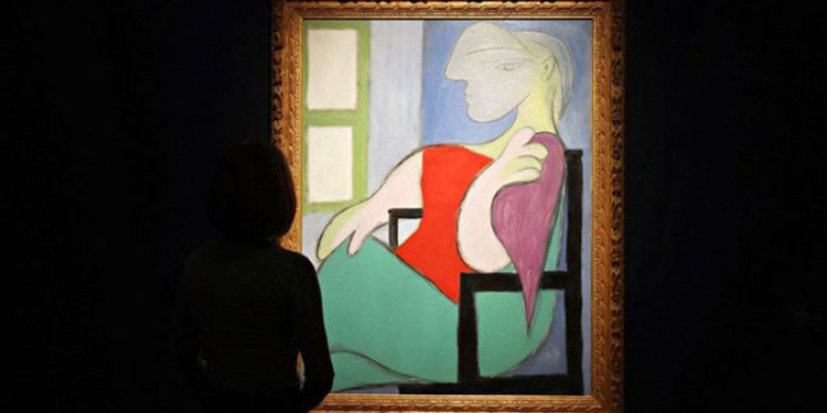 Picasso’nun tablosu 103 milyon dolara satıldı