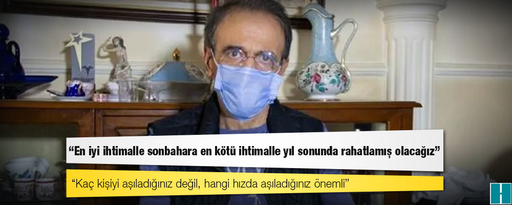 Prof. Dr. Mehmet Ceyhan yanıtladı: En iyi ihtimalle sonbahara en kötü ihtimalle yıl sonunda rahatlamış olacağız