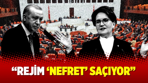 Rejim ‘nefret’ saçıyor